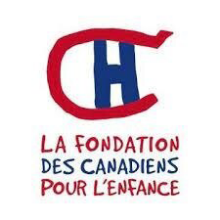 La Fondation des Canadiens pour l'enfance logo