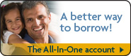 A better way to borrow! The All-In-One account