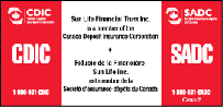 Sun Life Financial Trust Inc. is a member of the Canada Deposit Insurance Corporation