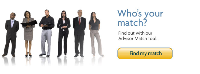 Launches Advisor Match tool in Flash - Who's your match? Find out with Advisor Match.