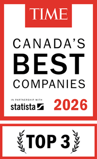 2026 TIME Canada's Top 3 Best Companies in partnership with Statista