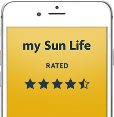 Download the my Sun Life Mobile app. Rated 4.5 stars.