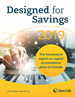 Cover image of 2019 designed for savings report