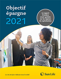 Cover image of 2021 designed for savings report