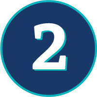 Number two icon
